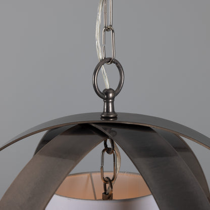 Denton Modern Brass Lantern Pendant