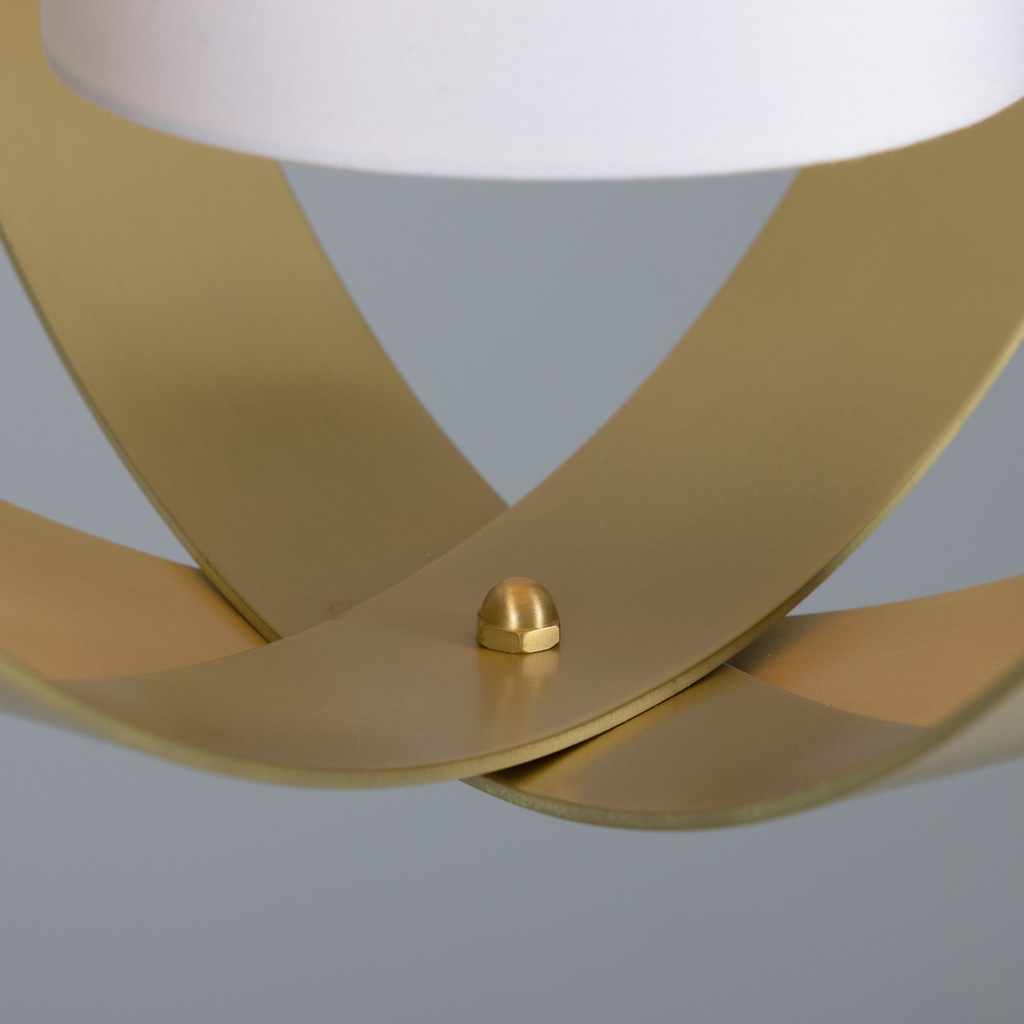 Denton Modern Brass Lantern Pendant