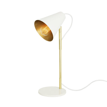 Lusaka Modern Adjustable Table Lamp with Cone Shade