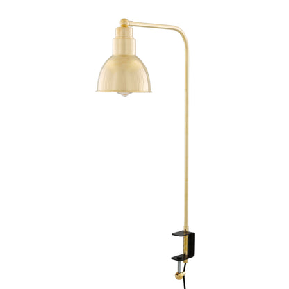 Baku Brass Table Lamp with Desk Clamp