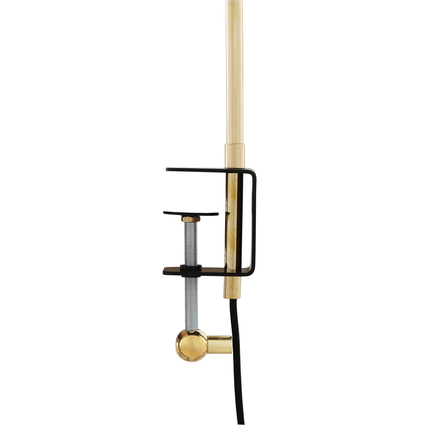 Baku Brass Table Lamp with Desk Clamp