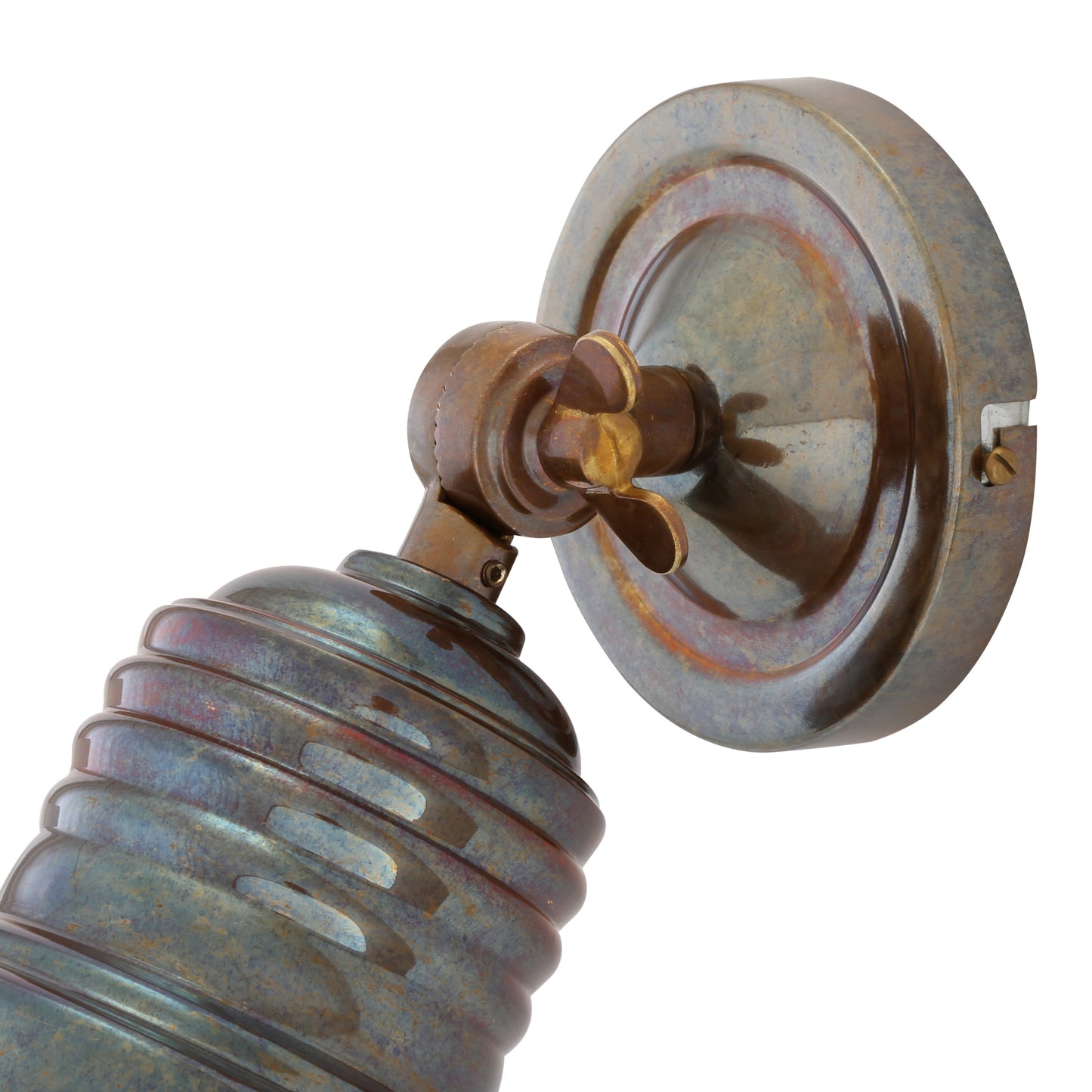 Sucre Industrial Adjustable Brass Spot Light