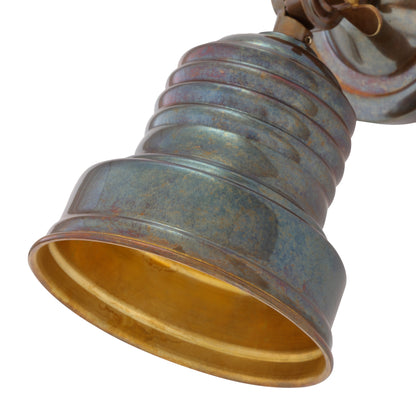 Sucre Industrial Adjustable Brass Spot Light