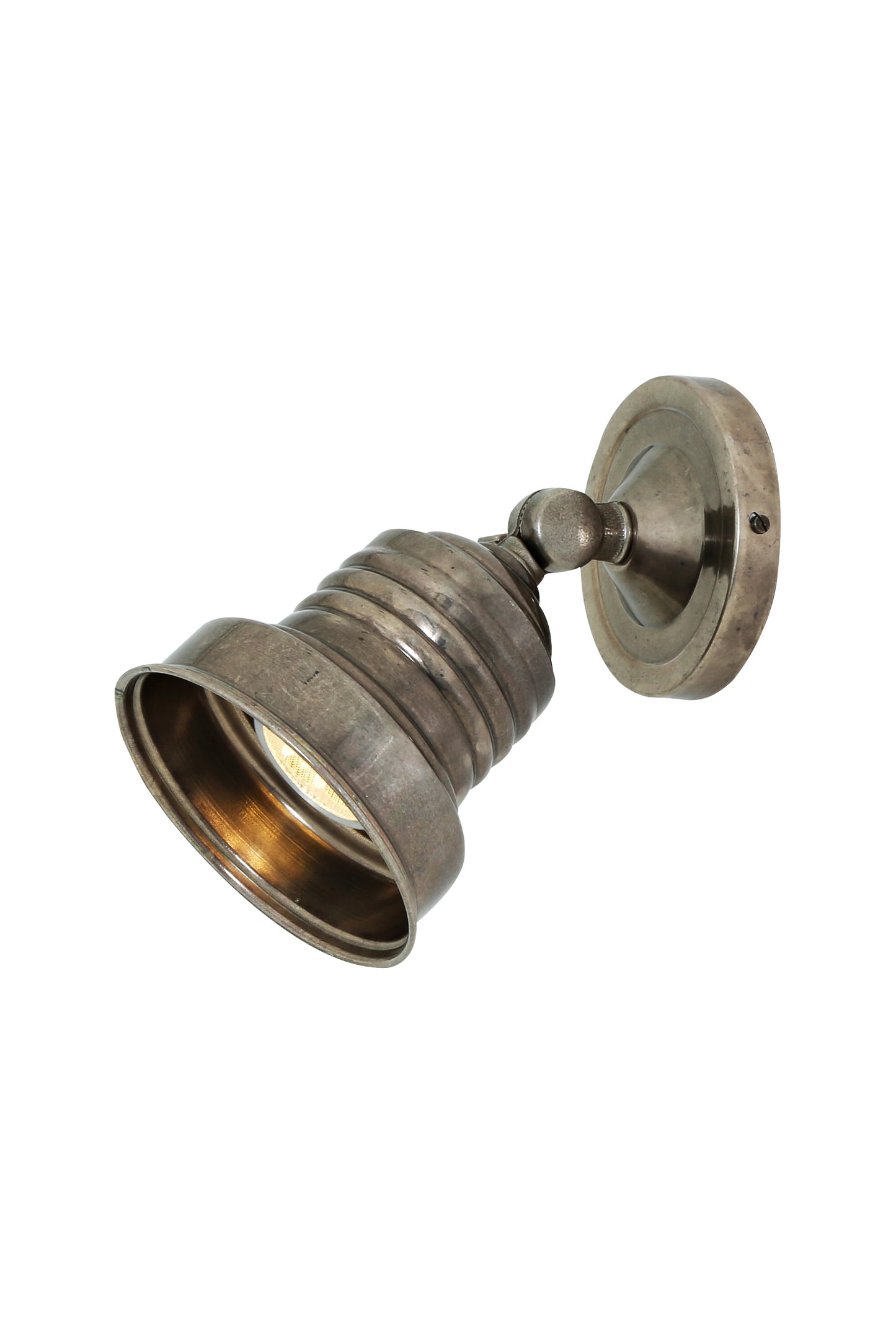 Sucre Industrial Adjustable Brass Spot Light