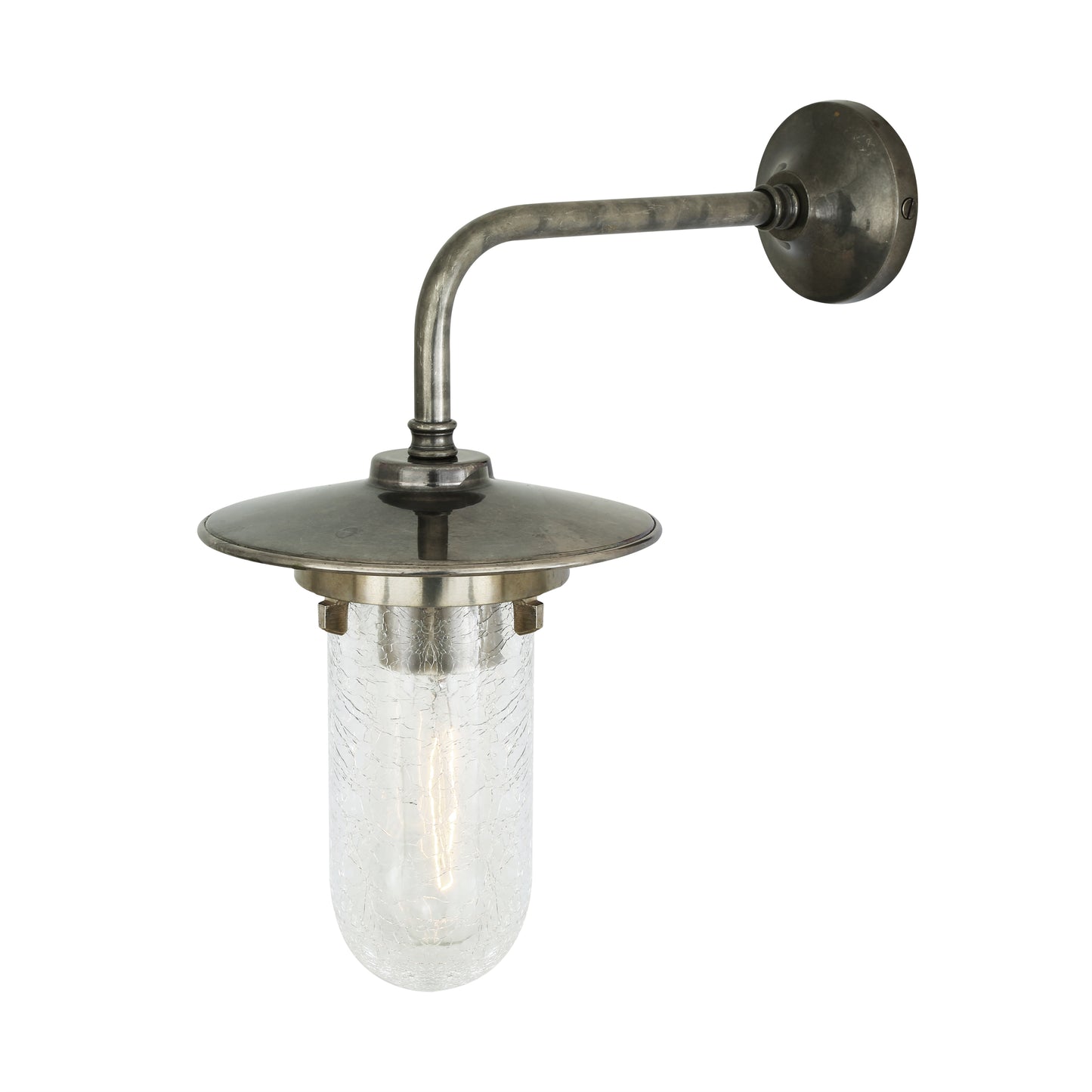 Florin Well Glass Bathroom and Outdoor Wall Light