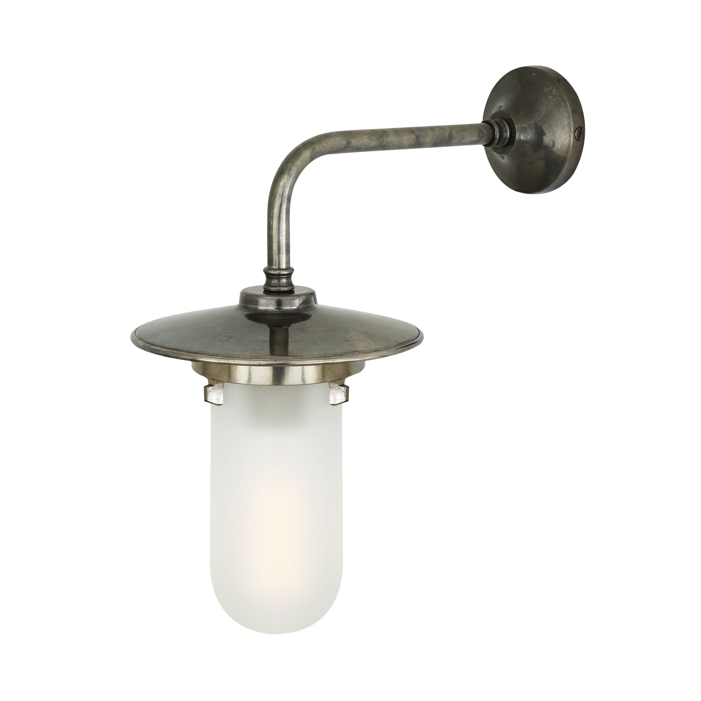 Florin Well Glass Bathroom and Outdoor Wall Light