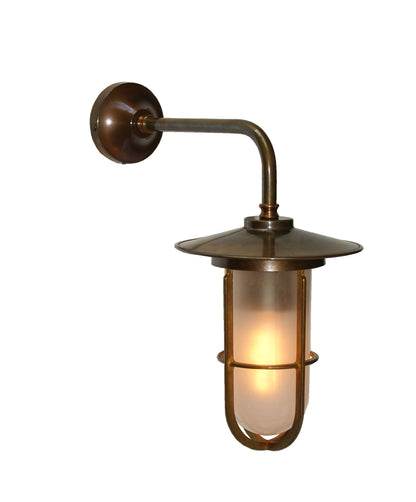 Lena Well Glass Bathroom and Outdoor Wall Light