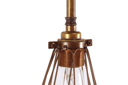 Praia Industrial Cage Wall Light