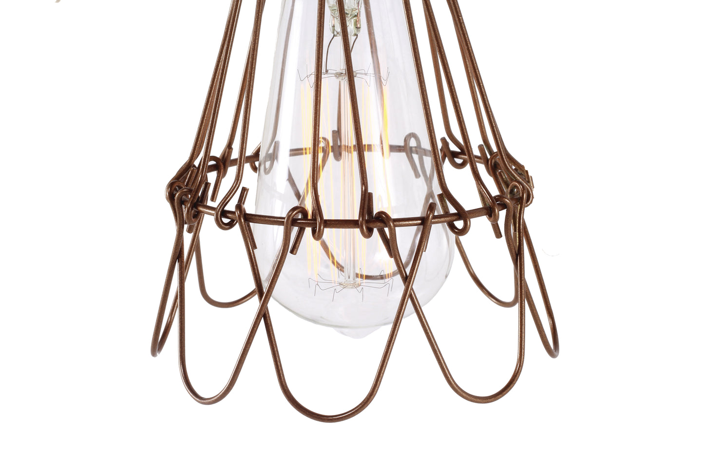 Praia Industrial Cage Wall Light