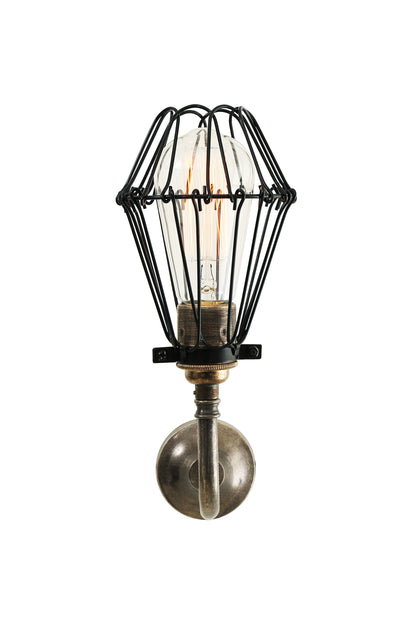 Praia Industrial Cage Wall Light