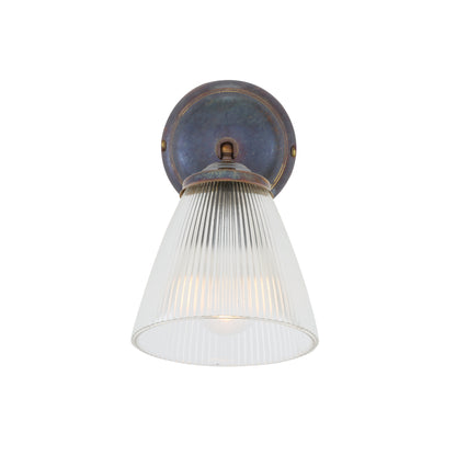 Gadar Vintage Prismatic Glass Wall Light with Swivel