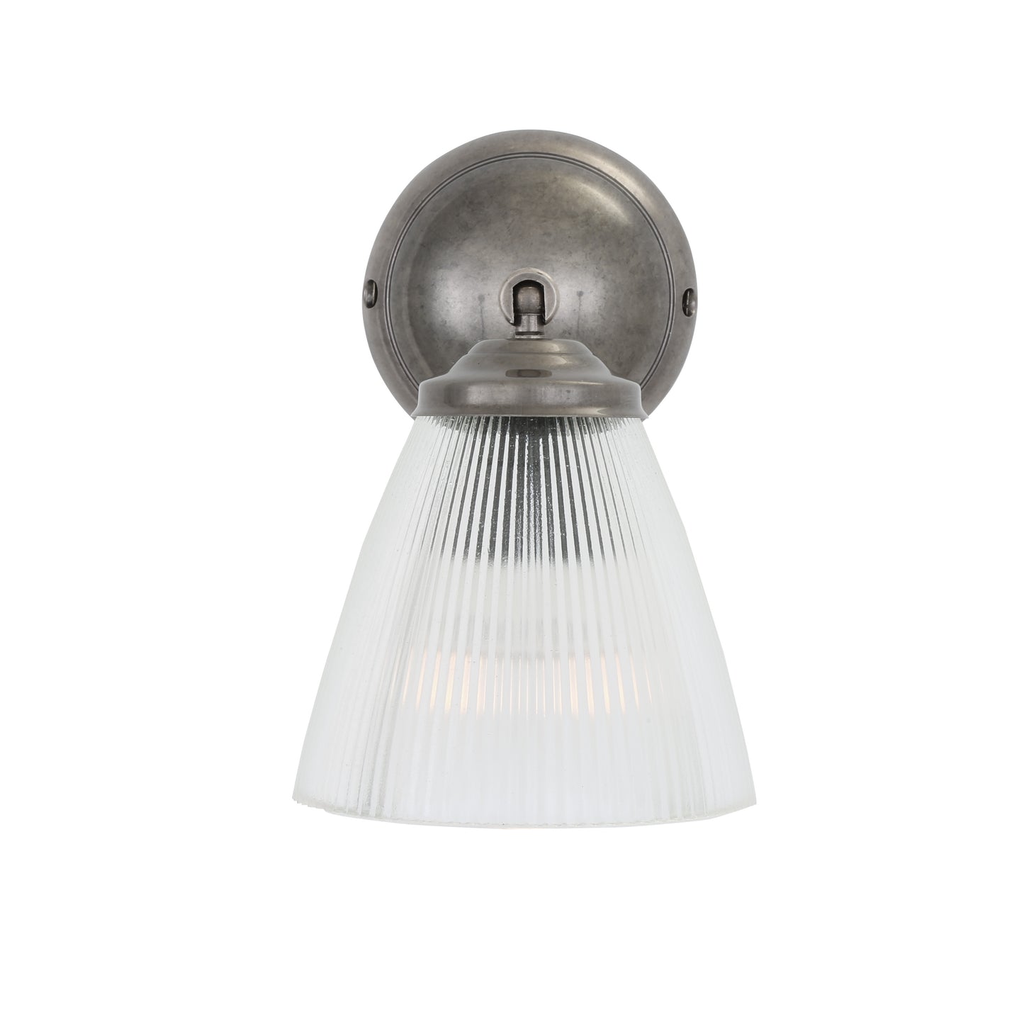 Gadar Vintage Prismatic Glass Wall Light with Swivel