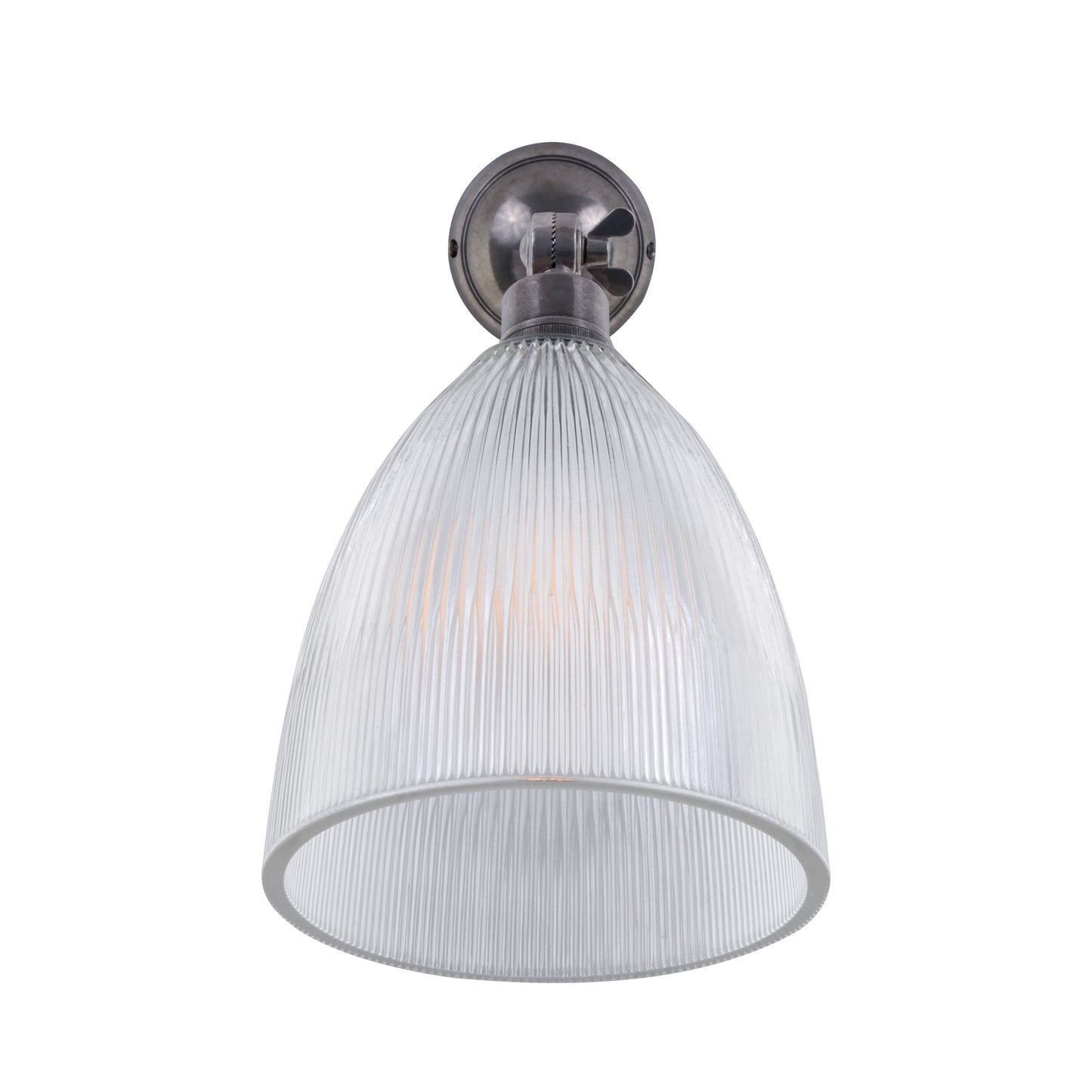 Hale Prismatic Glass Cone Wall Light