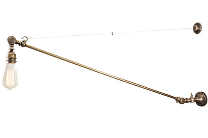 Manick Industrial Swing Arm Adjustable Wall Light