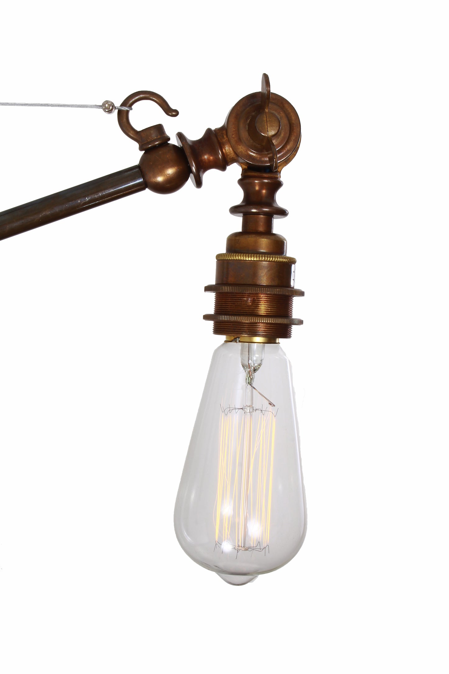 Manick Industrial Swing Arm Adjustable Wall Light