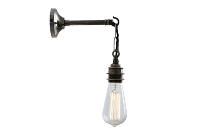 Prei Industrial Bare Bulb Wall Light