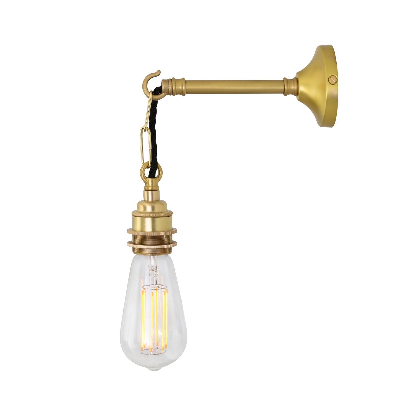 Prei Industrial Bare Bulb Wall Light