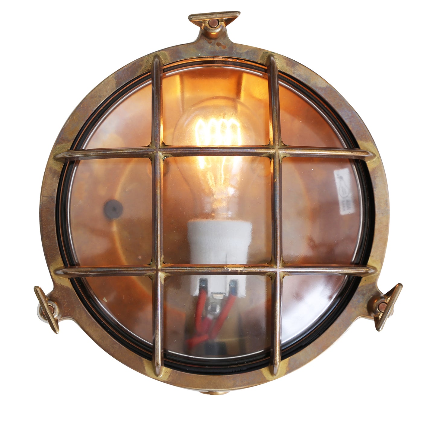 Evander Marine Round Bulkhead Wall Light 