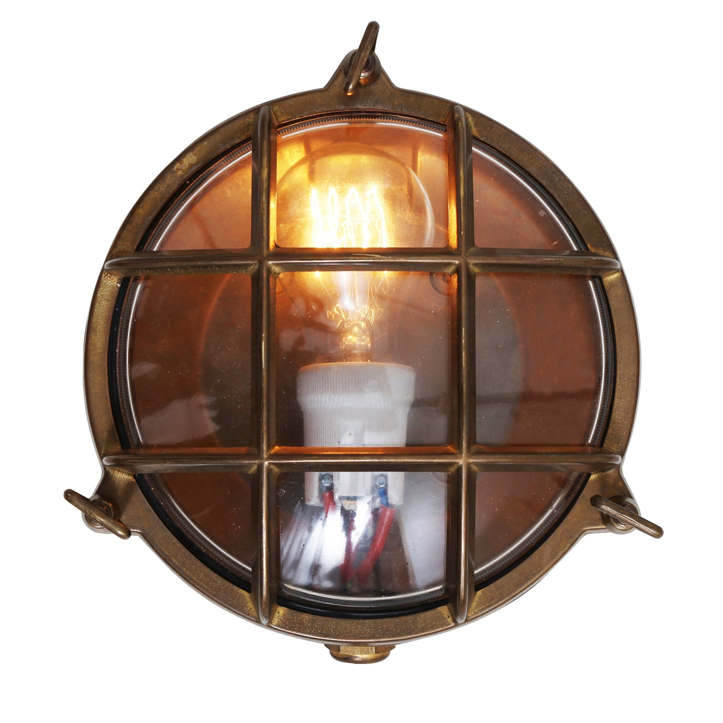 Evander Marine Round Bulkhead Wall Light 