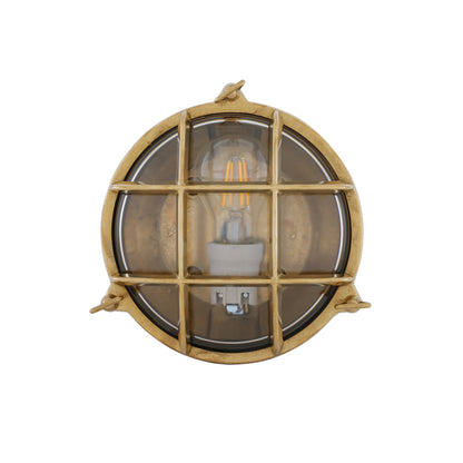 Evander Marine Round Bulkhead Wall Light 