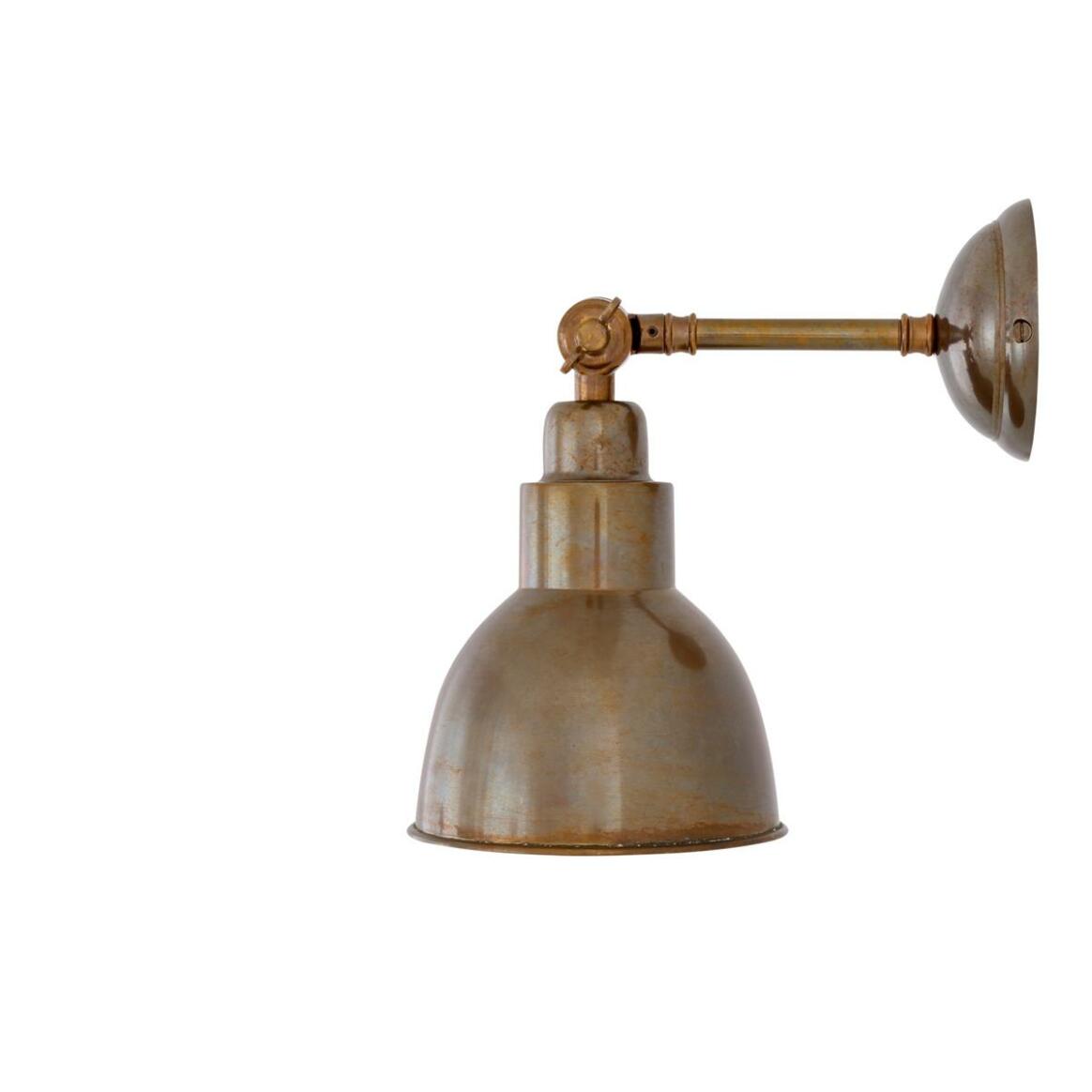 Baku Vintage Adjustable Brass Wall Light