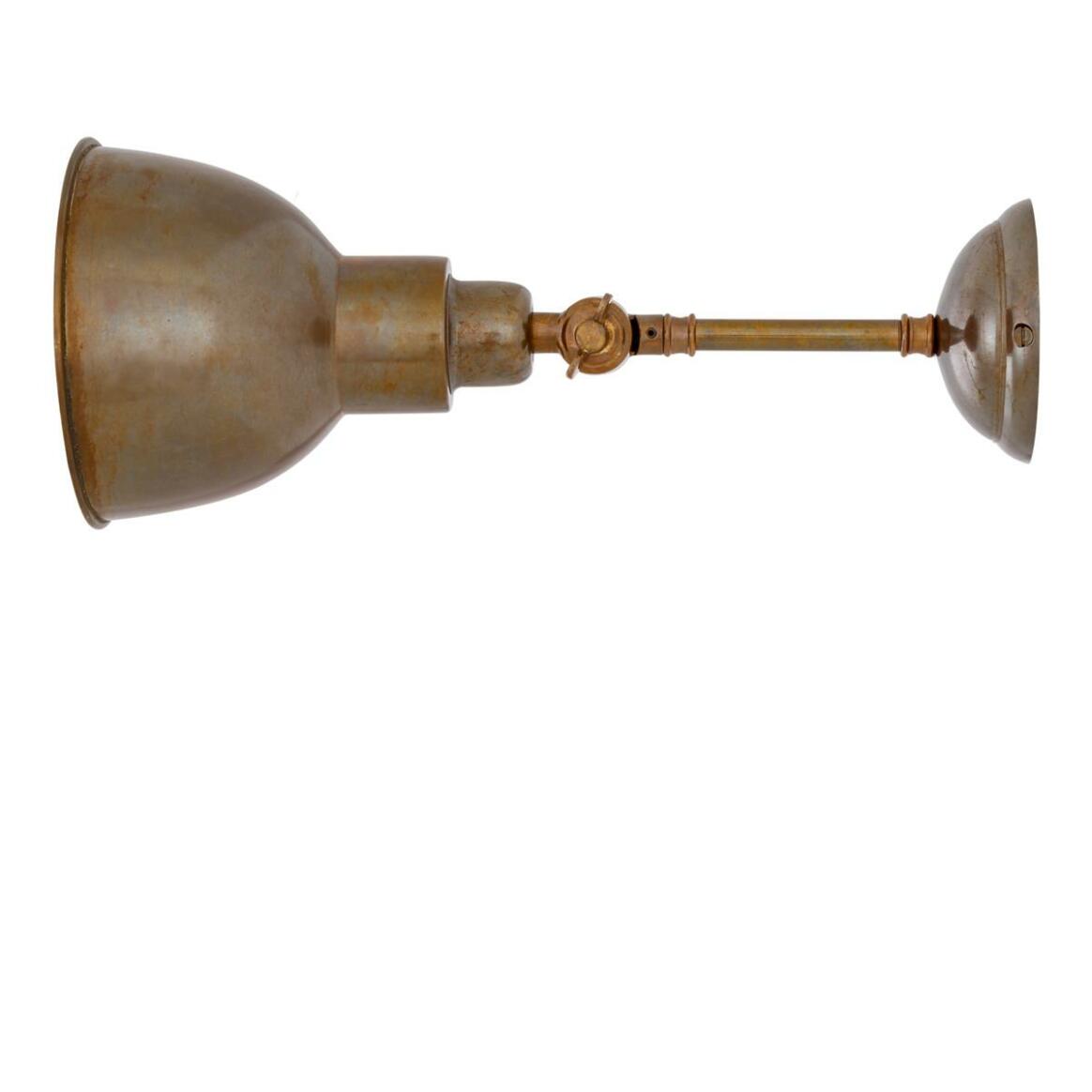 Baku Vintage Adjustable Brass Wall Light