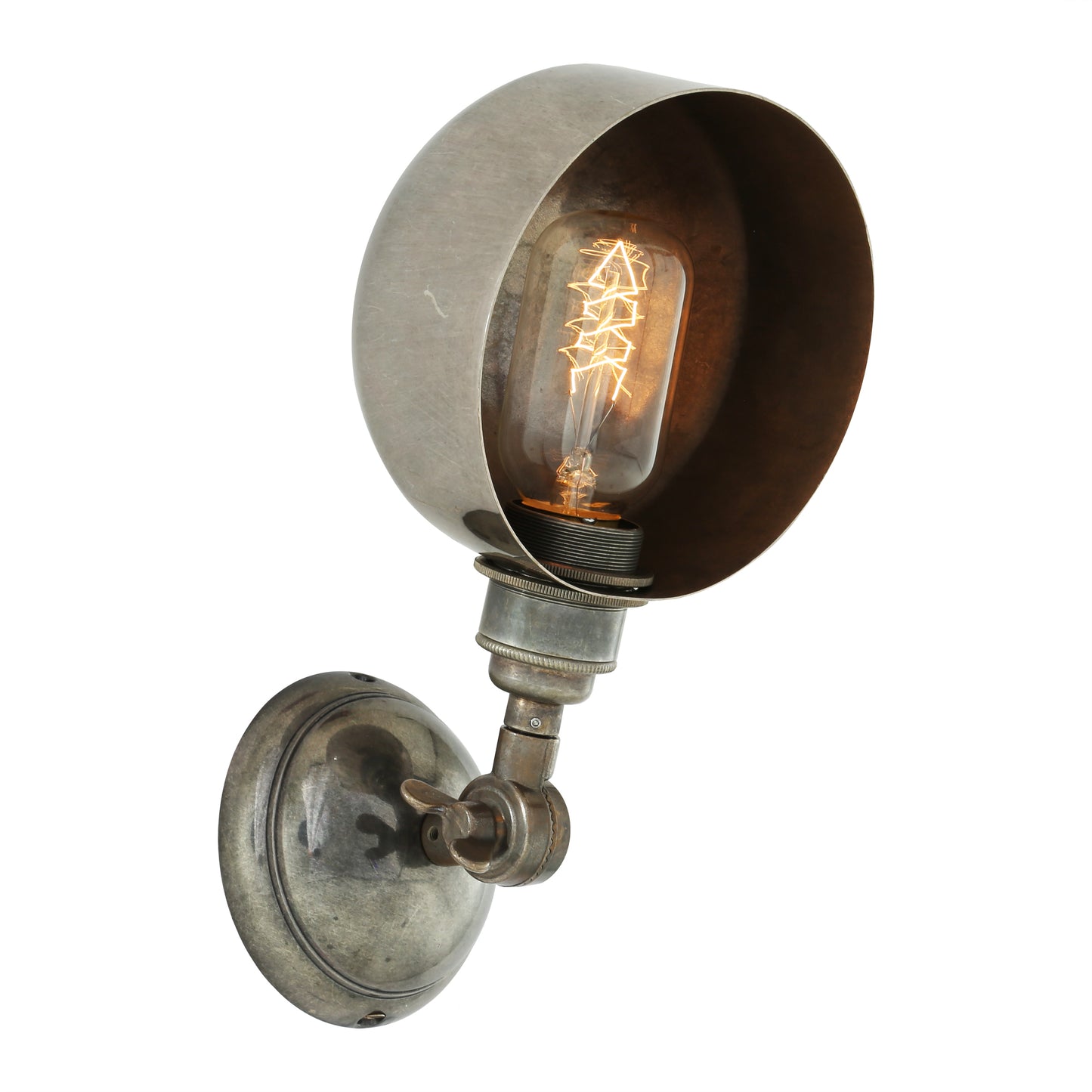 San Jose Vintage Adjustable Brass Picture Light