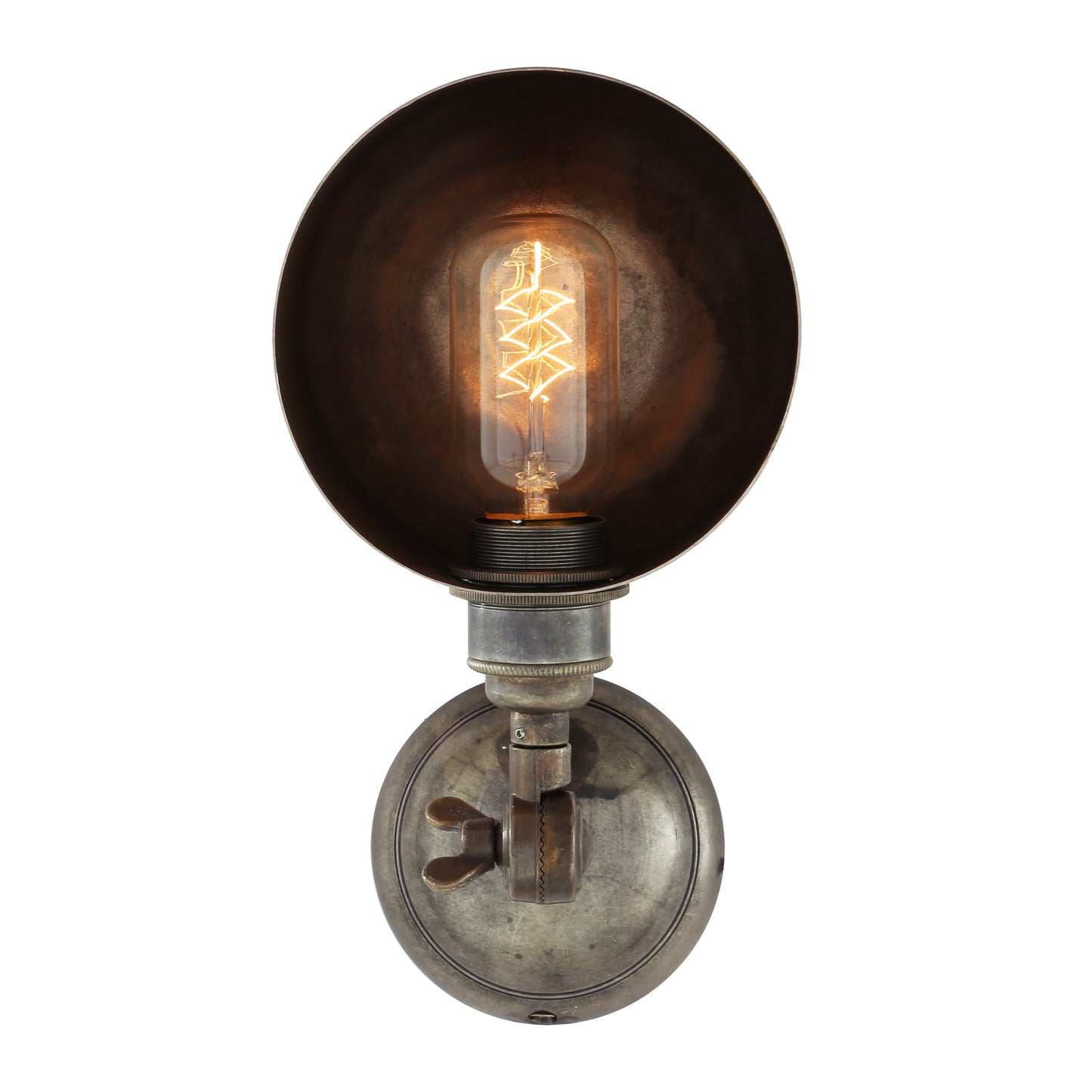 San Jose Vintage Adjustable Brass Picture Light