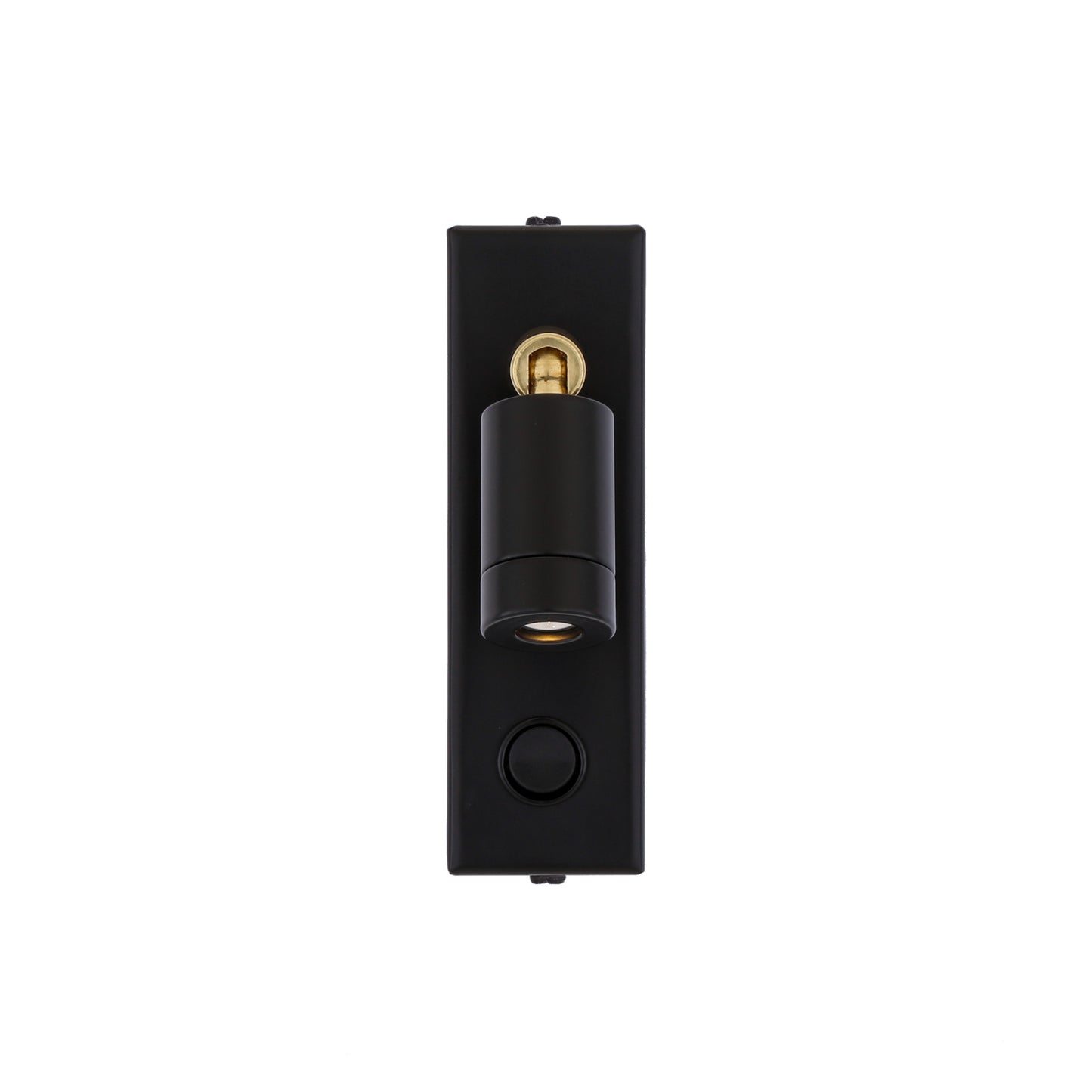 Sampio Adjustable Brass Wall Spotight with Switch