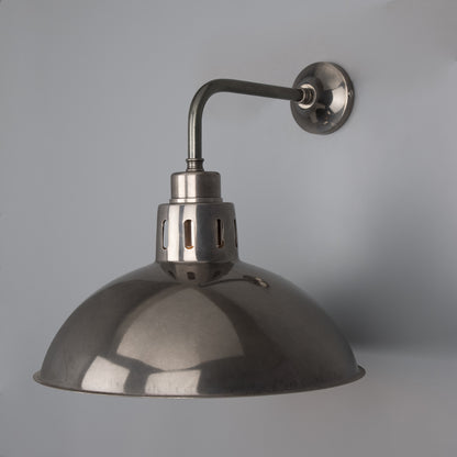 Paris Industrial Brass Wall Light