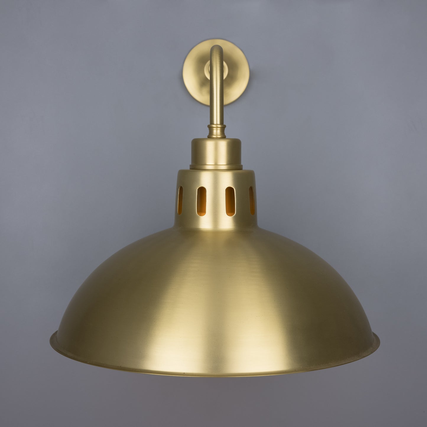 Paris Industrial Brass Wall Light