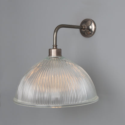 Nova Vintage Prismatic Glass Wall Light