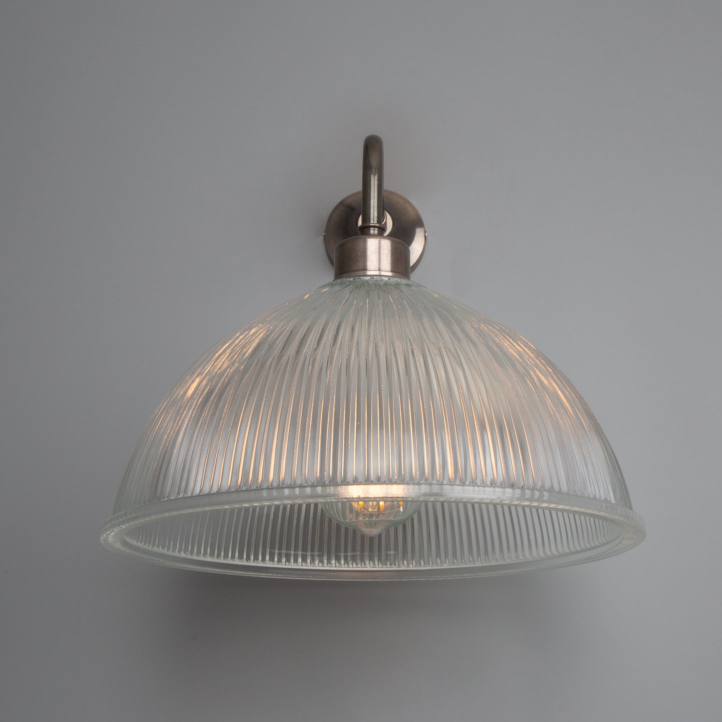 Nova Vintage Prismatic Glass Wall Light