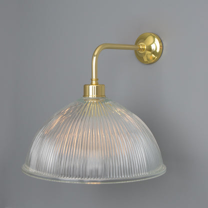 Nova Vintage Prismatic Glass Wall Light