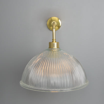 Nova Vintage Prismatic Glass Wall Light