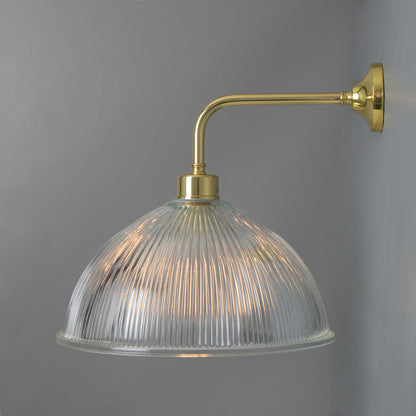 Nova Vintage Prismatic Glass Wall Light