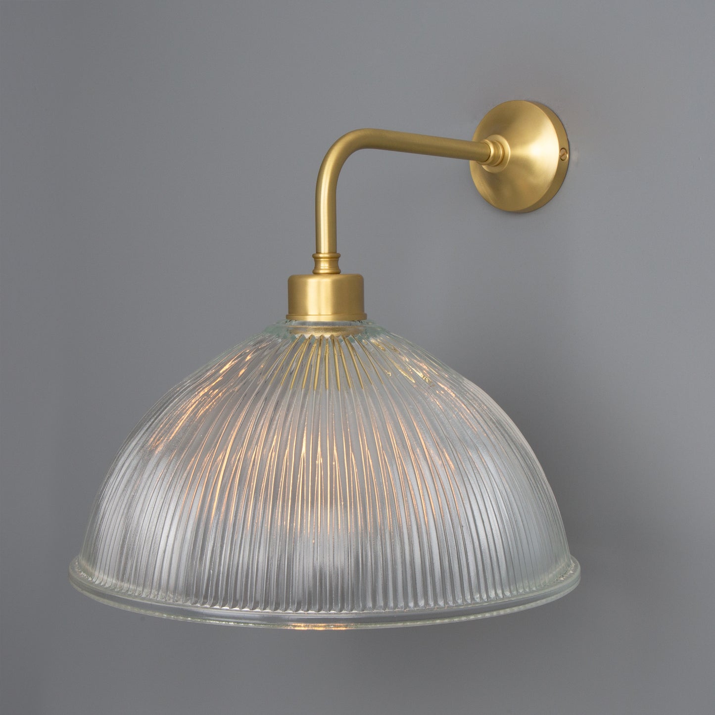 Nova Vintage Prismatic Glass Wall Light