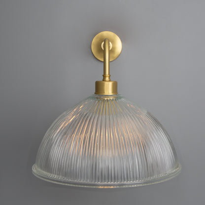 Nova Vintage Prismatic Glass Wall Light