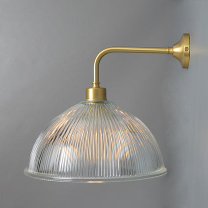 Nova Vintage Prismatic Glass Wall Light