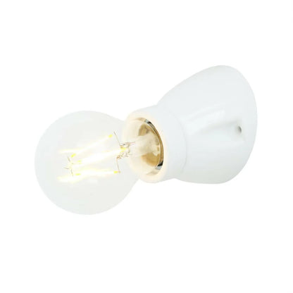 Baltimore Angled Ceramic Flush Wall Light