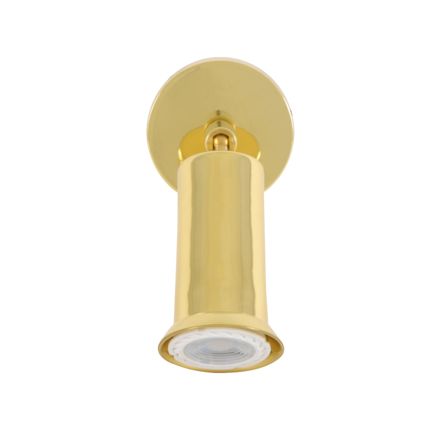 Jasper Modern Brass Wall Spotlight with Swivel