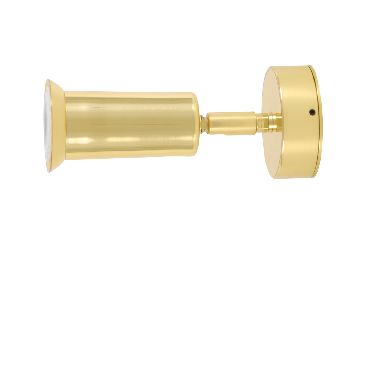 Jasper Modern Brass Wall Spotlight with Swivel