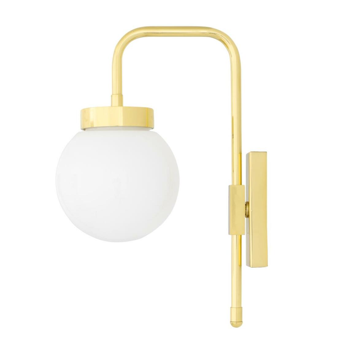 Auburn Modern Globe Wall Light