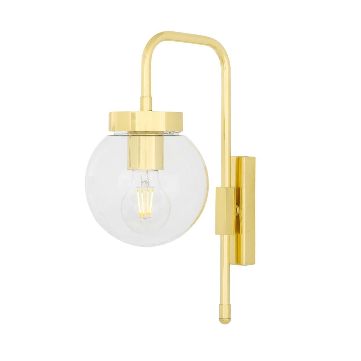 Auburn Modern Globe Wall Light