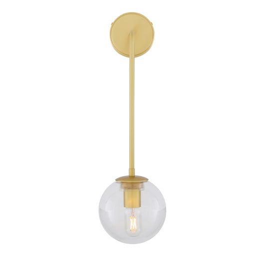 Westport Glass Globe Wall Light