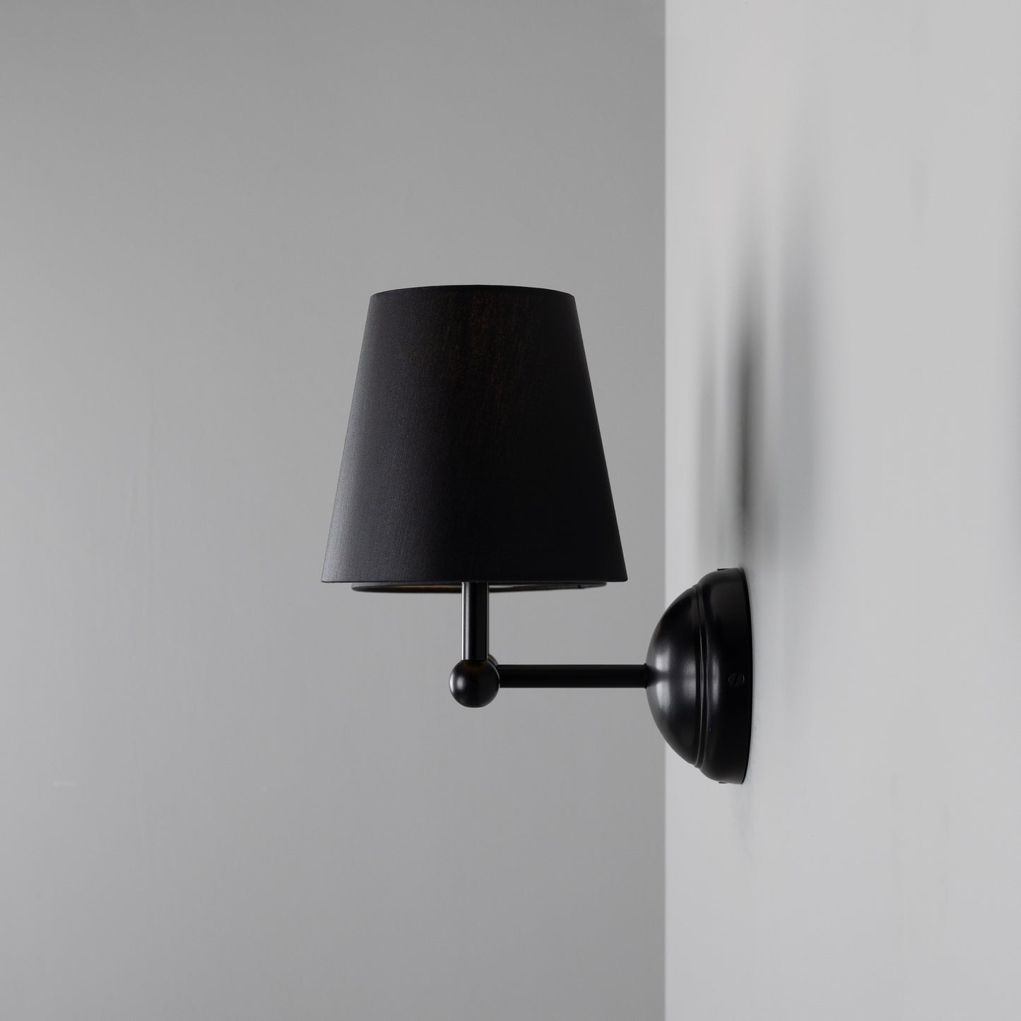 Busan Double Wall Light with Fabric Shades