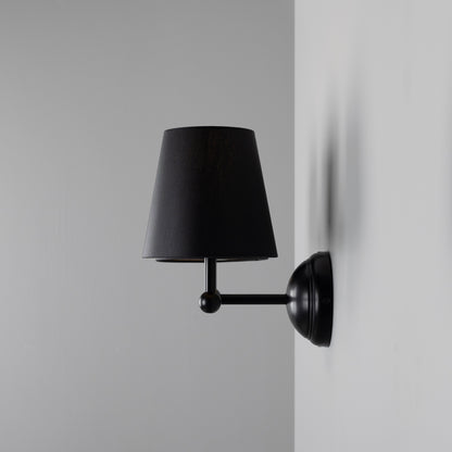 Busan Double Wall Light with Fabric Shades