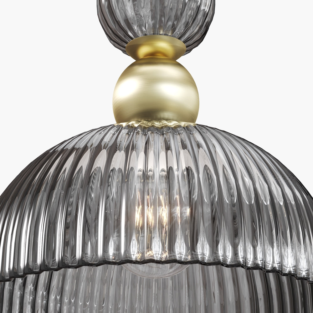 Antic Glass Dome Pendant