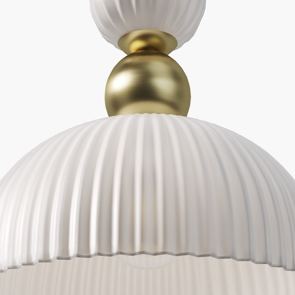 Antic Glass Dome Pendant