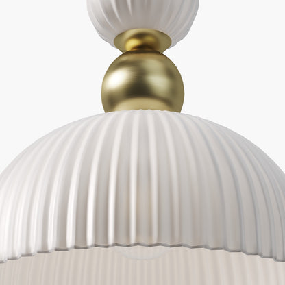 Antic Glass Dome Pendant